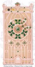 Formartti Taiwan Luxury Butterfly Rainforest green Casing I Phone 6s Plus / 6 Plus