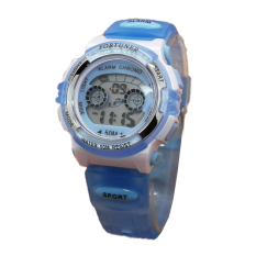 Fortuner - Jam Tangan Wanita - F2643L Tosca - List Putih - Rubber