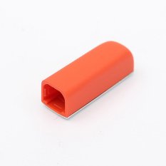 FSH Penggantian Akhir DUST Cover Caps untuk Jawbone UP 24 Gelang Aktivitas Tracker (Orange)