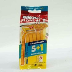 GILLETTE Goal II Disposable 5 pcs + 1 pcs