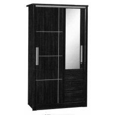 Graver Furniture Lemari Pakaian Sliding LP 8708