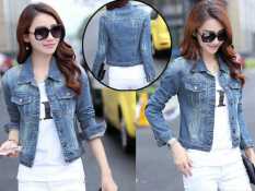 GSD Jaket Denim Wanita Belle - Medium Dark Blue