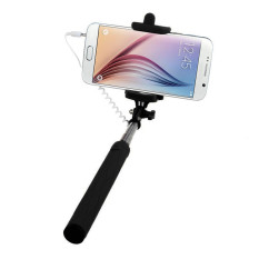 Genggam Bisa Dijepret Sendiri Tripod Monopod Stick untuk Smartphone (Hitam)-Intl