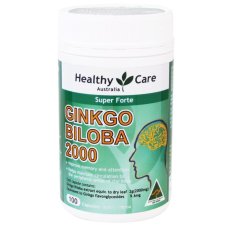Healthy Care Ginkgo Biloba 2000 mg 100 Kapsul