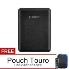 HGST Touro 1TB Mobile External 1TB - Free Pouch + Gratis Card Reader