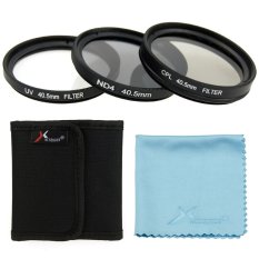 ILife Store 3 Pcs Sinar UV Kopral ND4 Filter 40.5 Mm + Case untuk Sanyo HD2000HD1000 HD1010 NX1100 NX300 NX2000 Kamera LF280-Intl