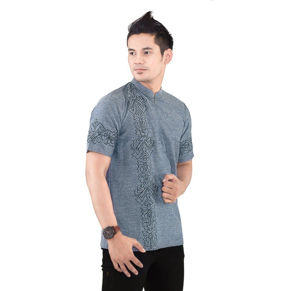 Inficlo SSL 144 Busana Muslim Pria Cotton - Abu-Abu Inficlo SSL 144 Busana Muslim Pria Cotton - Abu-Abu