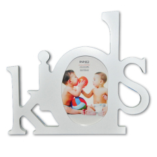 Inno Foto Bingkai Kayu Word Frame Kids 4x6 inch - Putih