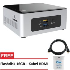 Intel NUC NUC5CPYH-8S240 - RAM 8GB DDR3 - SSD 240GB - Gratis Flashdisk 16GB & Kabel HDMI
