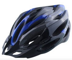 JAZ Helm Sepeda MTB Bicycle Helmet - Biru Hitam