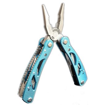 Bandingkan Toko JEEP Multifunctional EDC Plier Survival Tool Stainless Steel - MPA12 - Blue sale -