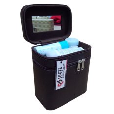 Jogja Craft Box Make Up / Kotak Make Up Beauty Case - Coklat