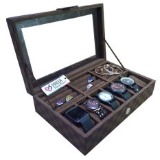Jogja Craft Kotak Jam Tangan Isi 6 Mix Cincin - Multicolor