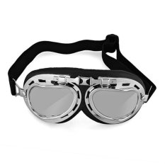 JOR Vintage Style Aviator Sepeda Motor Goggles Helm Kacamata Perlindungan-Intl