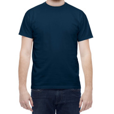 KalosTee Kaos Polos Cotton Combed 24s - Navy Blue