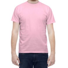 KalosTee Kaos Polos Cotton Combed 24s - Pink