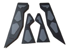 Karpet Bordes Osano Karet Nmax Rubber - Yamaha N-Max Floorboard Pijakan Kaki