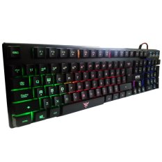 Keyboards Gaming Keyboard Runing LED NK02 - Hitam