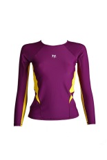 Lasona Baju Atasan Renang Wanita BRP-C2983-L4 Ungu- Kuning