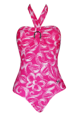 Lasona Baju Renang Wanita SW-2088-L01499 Printing - Pink