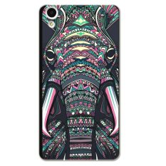Plastik PC Gambar Kartun Gajah For Lenovo S850 S850t Warnawarni