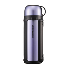 Lock & Lock Termos Vacuum Giant Hot And Cool Tahan Panas Dingin 1800Ml Sapphire Gold