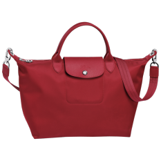 Longchamp Le Pliage Neo Medium Tote - Red