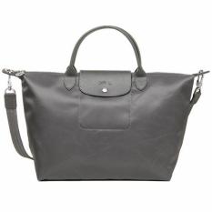 Longchamp Le Pliage Neo Medium Tote - Dark Gray