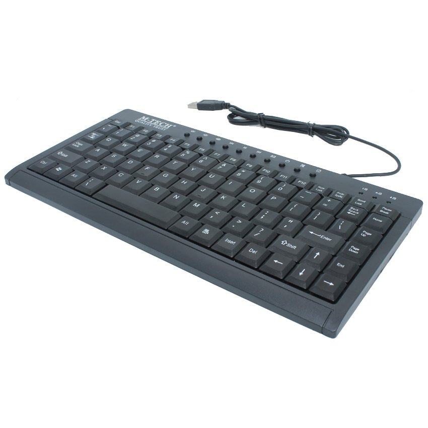M-Tech Keyboard USB Mini Multimedia - Hitam