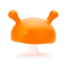 Mombella Mushroom Soothing Teether Mainan Gigitan Bayi - Orange