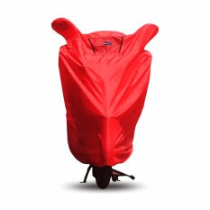 Mantroll Cover Special Yamaha N-Max Merah Polos / Jas Motor Berkualitas / Mantel Motor Original / Sarung Motor Mantroll / Cover Penutup Motor Original