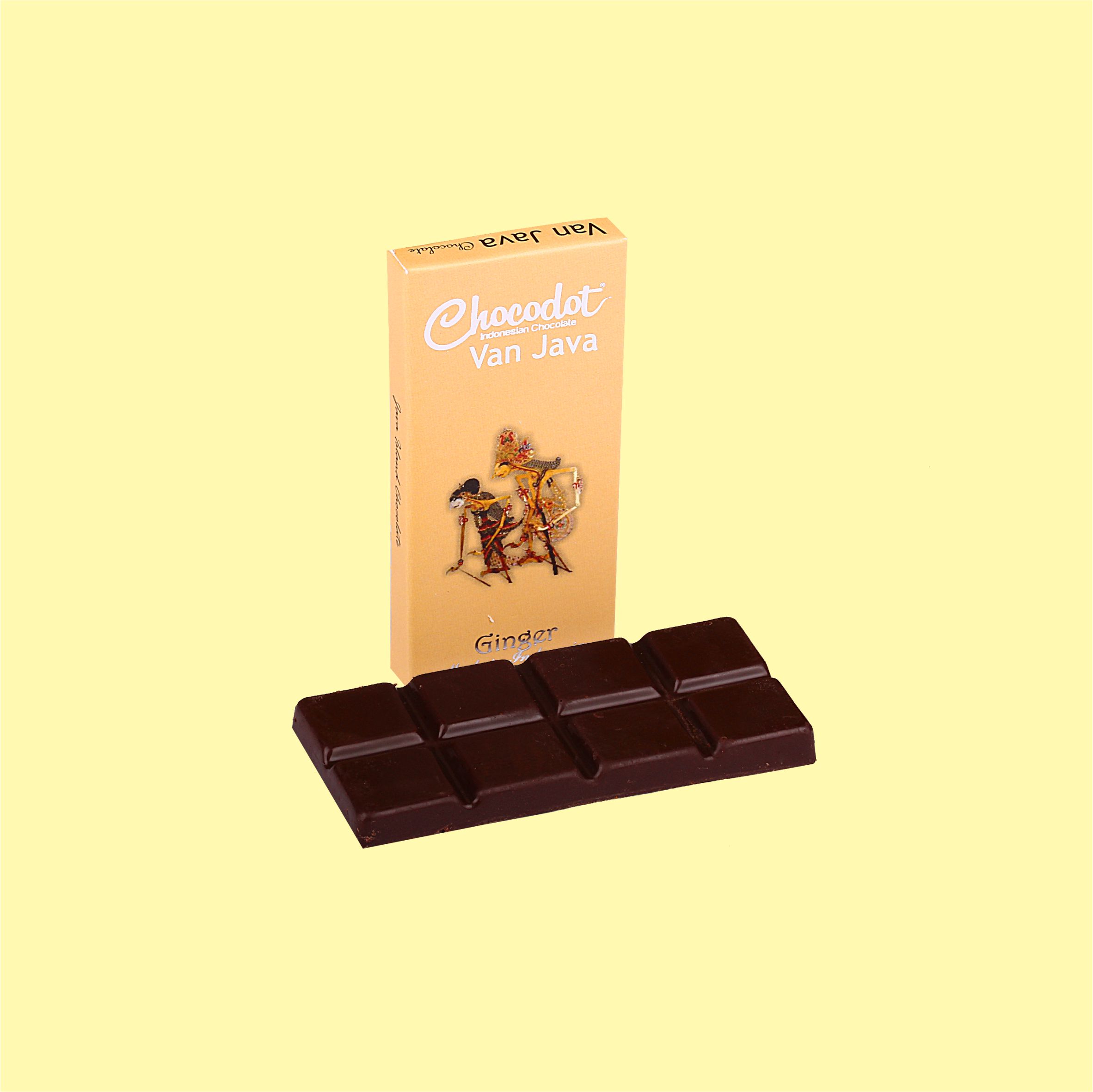 Coklat Chocodot Van Java Ginger 30g | Lazada Indonesia