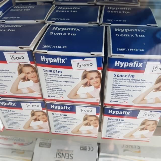 HYPAFIX 5 X 1 M . PLESTER PERBAN LUKA PUTIH