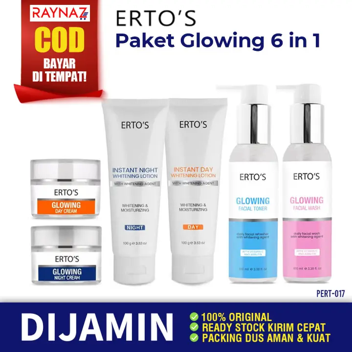 ertos glowing facial toner