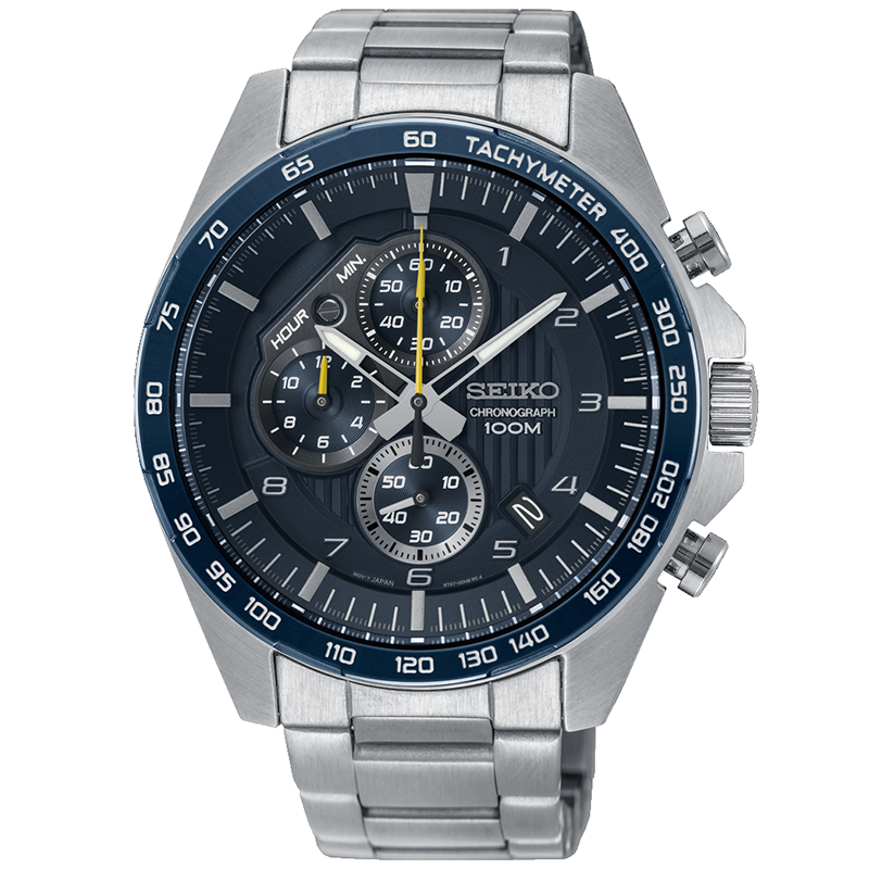 Harga jam seiko chronograph 100m best sale