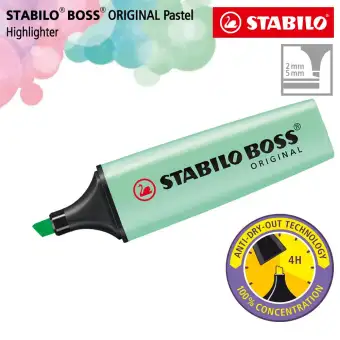 Stabilo Boss Pastel Hint Of Mint Highlighter Warna Hijau Toska