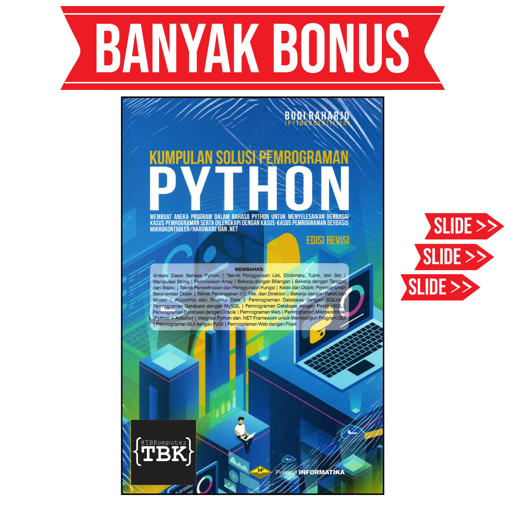 Buku Kumpulan Solusi Pemrograman Python Budi Raharjo Lazada Indonesia 3459
