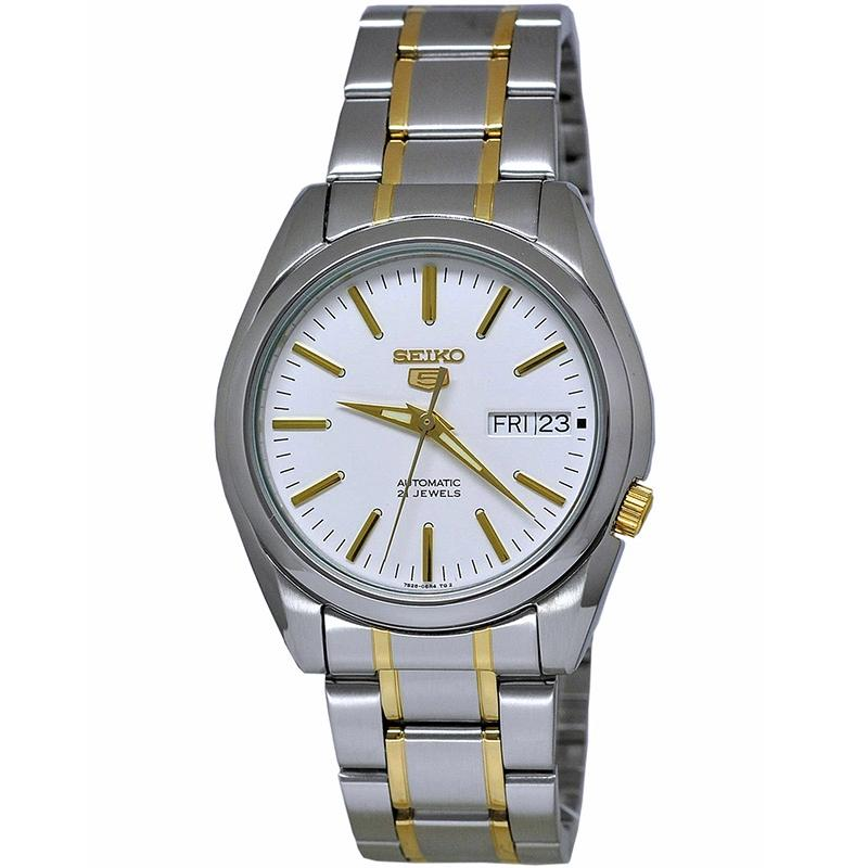 SEIKO 5 ORIGINAL - Automatic - SNKL47K1 - Men - Silver Kuning ...