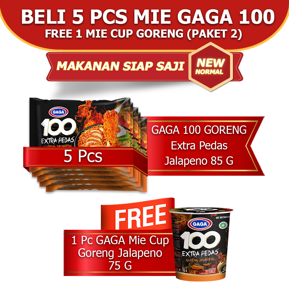 Beli 5 Pcs Gaga 100 Goreng Extra Pedas Jalapeno Gratis 1 Pc Mie Cup Goreng Jalapeno Gg2 Lazada Indonesia Beli 5 Pcs Gaga 100 Goreng Extra Pedas Jalapeno Gratis 1 Pc Mie Cup Goreng Jalapeno Gg2 Lazada Indonesia
