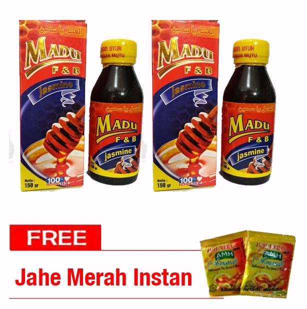 ... Paket 2 Botol Madu F & B Jasmine Madu Flek dan Batuk dengan Probiotik 150