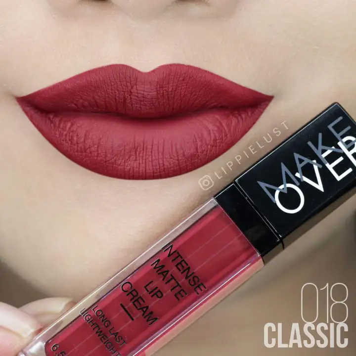 Make Over Intense Matte Lip Cream Classic Lipstik Matte Makeup