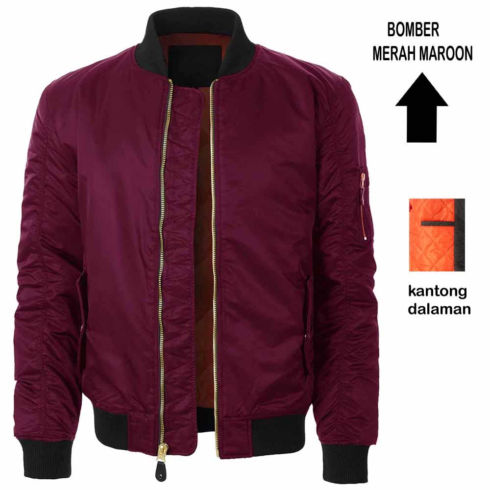 Jaket Bomber / Jaket Pria / Jaket Custom (Logo Bisa Direquest)