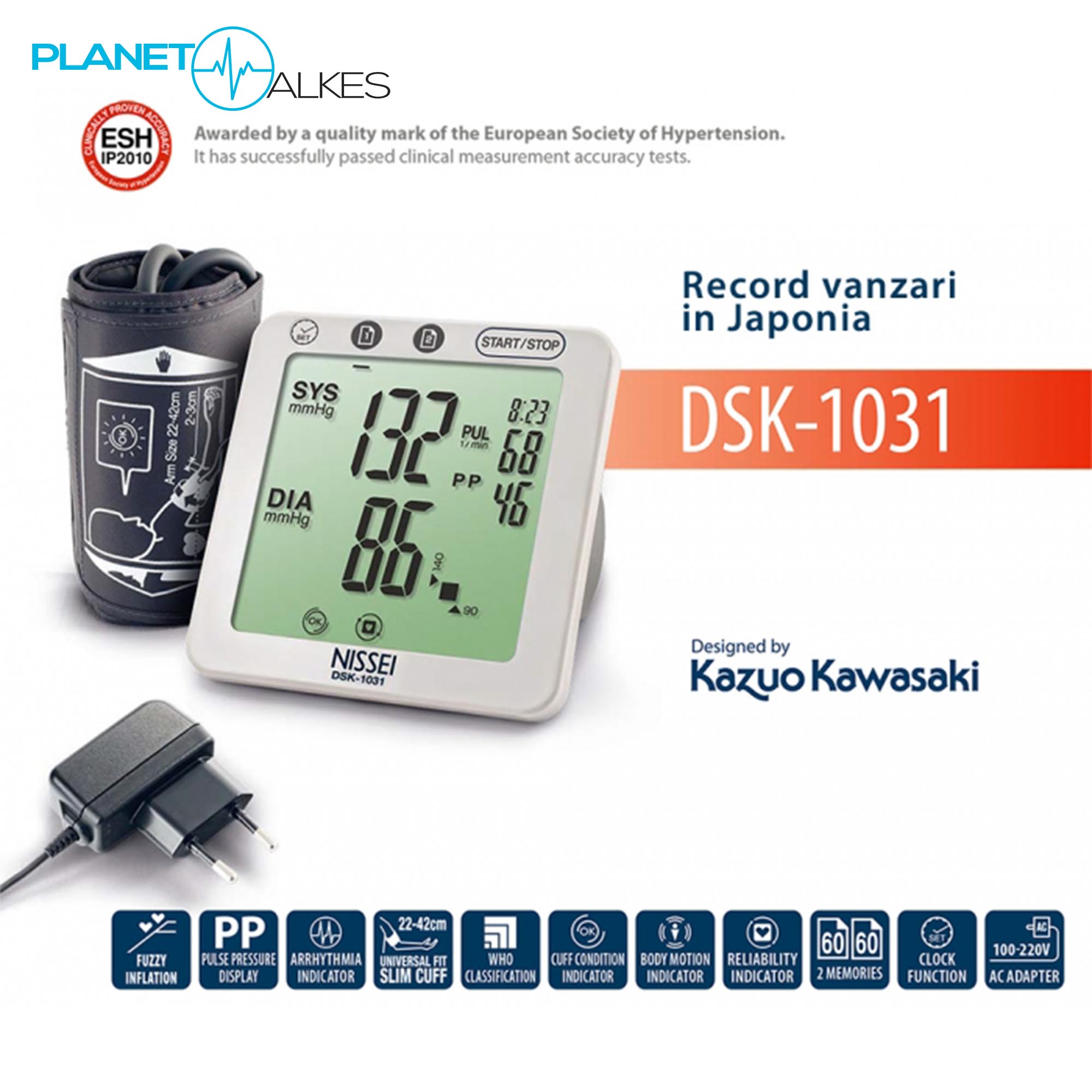 nissei blood pressure monitor