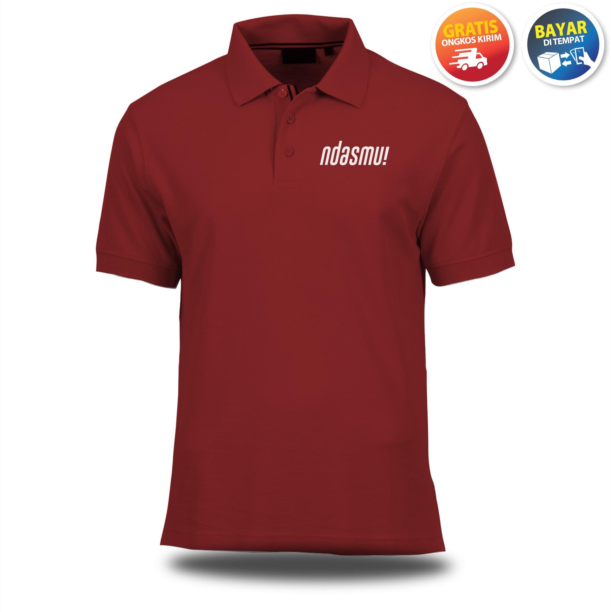 Kaos Polo Shirt Kaos Distro T-Shirt Distro kaos Pria Tshirt Pria Distro Pria Baju Pria Premium Ndasmoe Sport Olahraga Jersey Original Branded Anime Fashion Pria Wanita Cowok Cewek Bandung Termurah Atasan Pakaian Polos Pendek Kaos Kerah