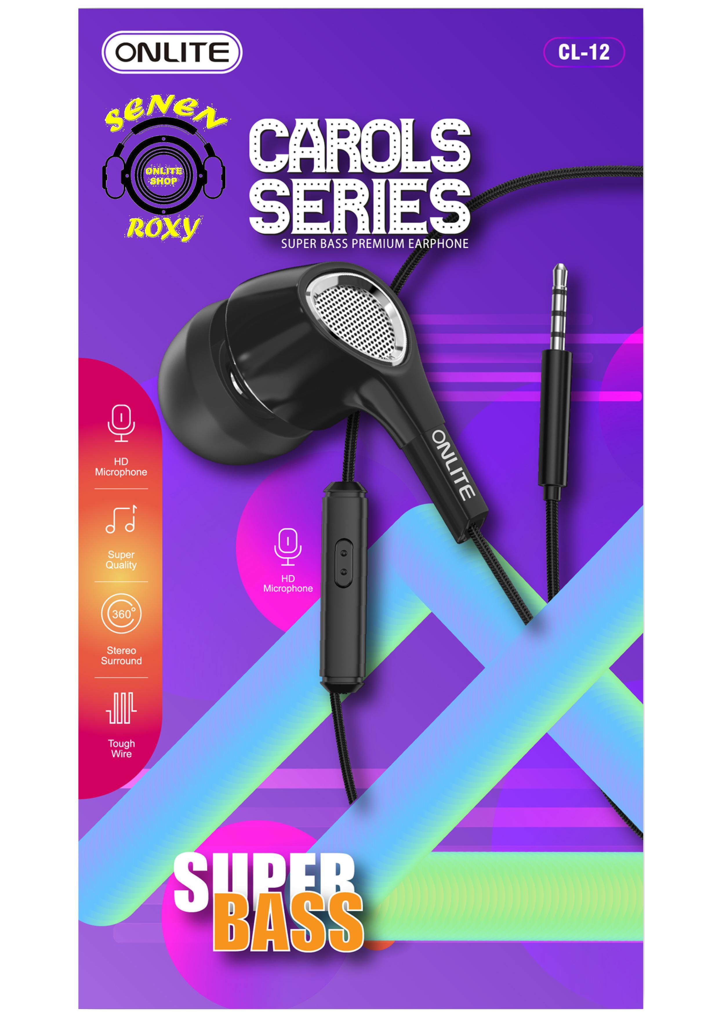 ONLITE CAROLS SERIES SUPER BASS EARPHONE CL 12 Lazada Indonesia