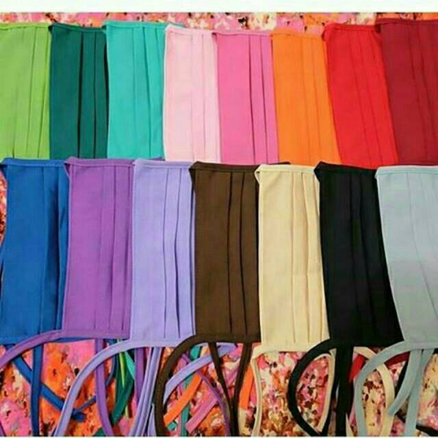 Masker Kain Katun Oxford Non Medis Lazada Indonesia