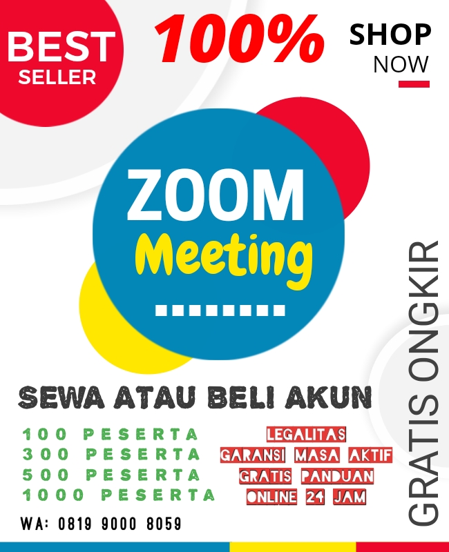 Zoom Meeting Pro Sewa Beli Lazada Indonesia
