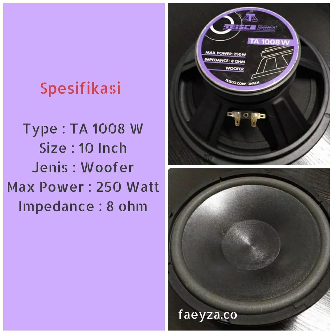 speaker teisco 12 inch