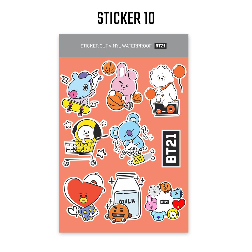 40 Koleski Terbaik Gambar Sketsa Bt21 Tea And Lead