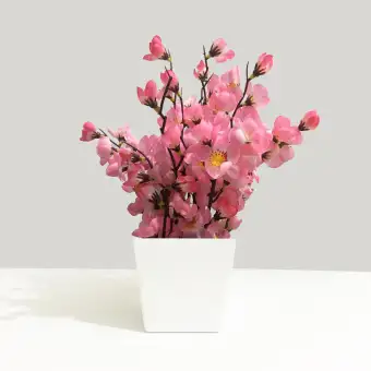 Bunga Artificial Sakura Pink Membeli Jualan Online Bunga